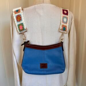 Dooney & Bourke Blue Boho Crossbody Purse